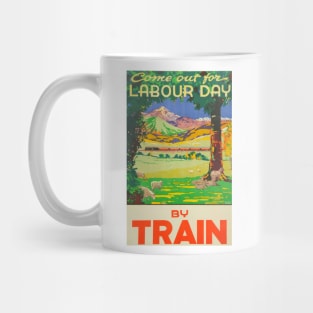 Vintage Travel - Labour Day Mug